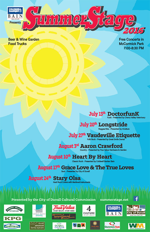 SummerStage 2016 Poster